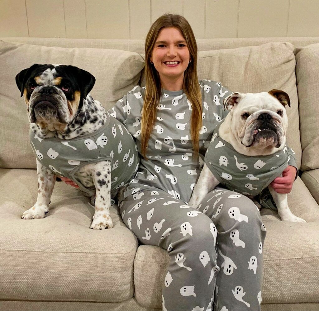 match dog and human pajamas